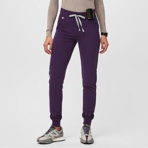 FIGS Purple Jam High Waisted Zamora Joggers (M)